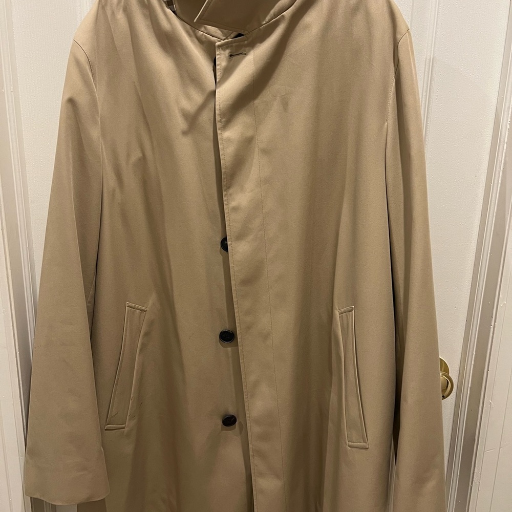 AQUASCUTUM Men’s Coats Marlboro Beige sz XL